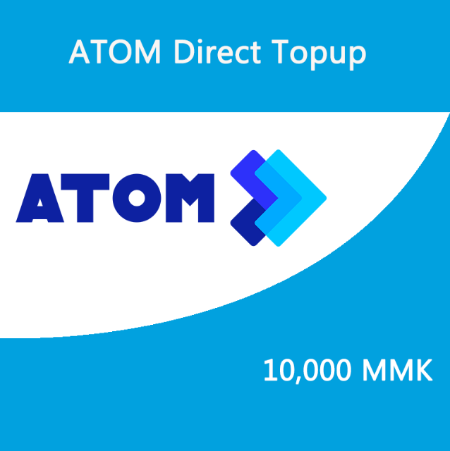 Picture of ATOM Direct Top Up 10,000 MMK
