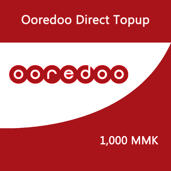 Picture of Ooredoo Top-Up📱1,000 MMK