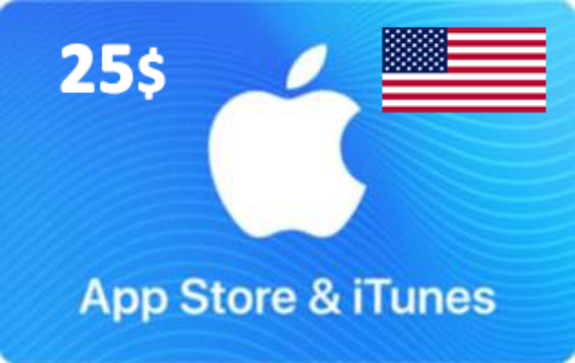 Picture of App Store & iTunes (US) - $25 USD