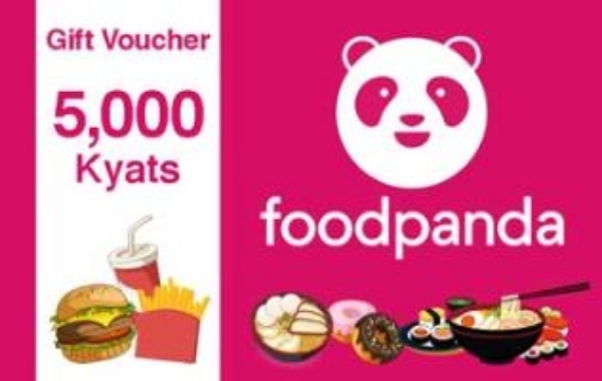 Picture of Foodpanda Voucher - 5,000 Ks
